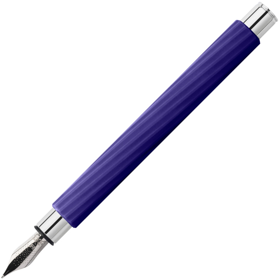 Faber-Castell, Füller, Ambition, Italic Midnight Mauve - Schreib und Stil