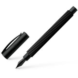 Faber-Castell, Füller, Ambition, Italic Obsidian Black