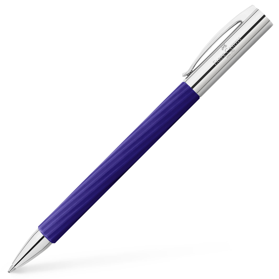 Faber-Castell, Kugelschreiber, Ambition, Italic Midnight Mauve - Schreib und Stil