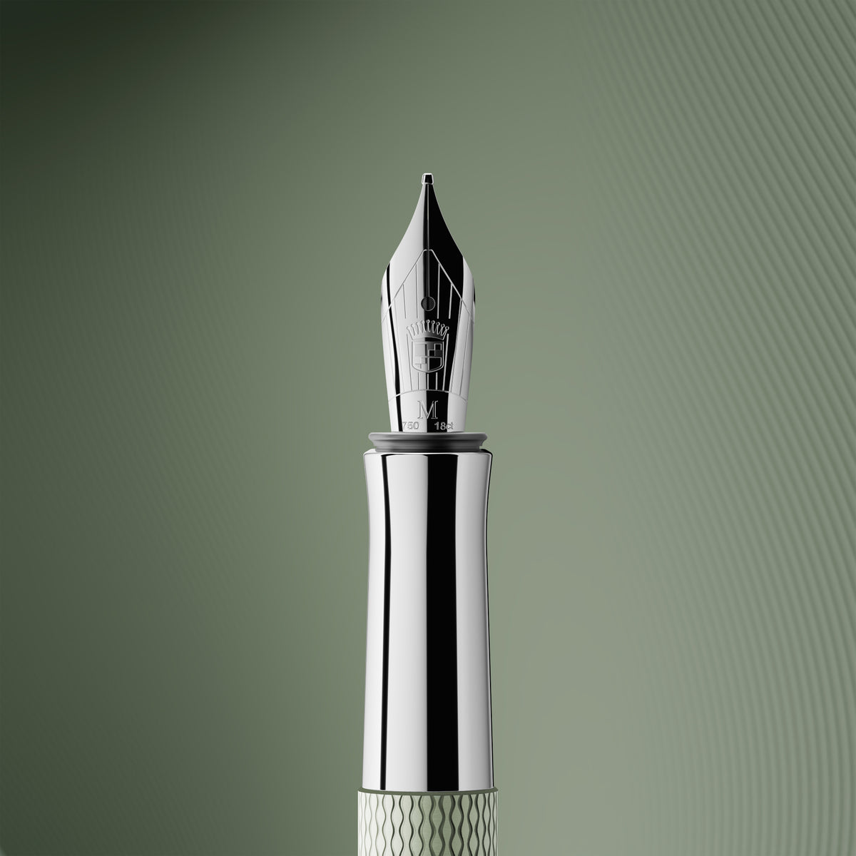 Graf von Faber-Castell, Füller, Guilloche, Sage Green - Schreib und Stil