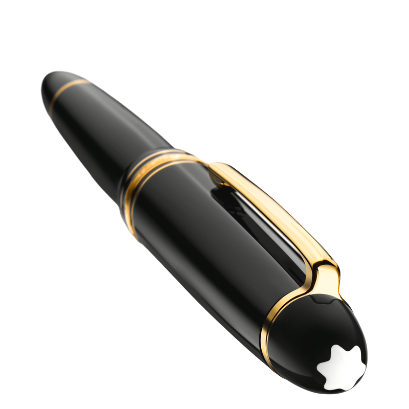 Montblanc, Füller, Meisterstück, Vergoldet, LeGrand, Calligraphy, Curved Nib