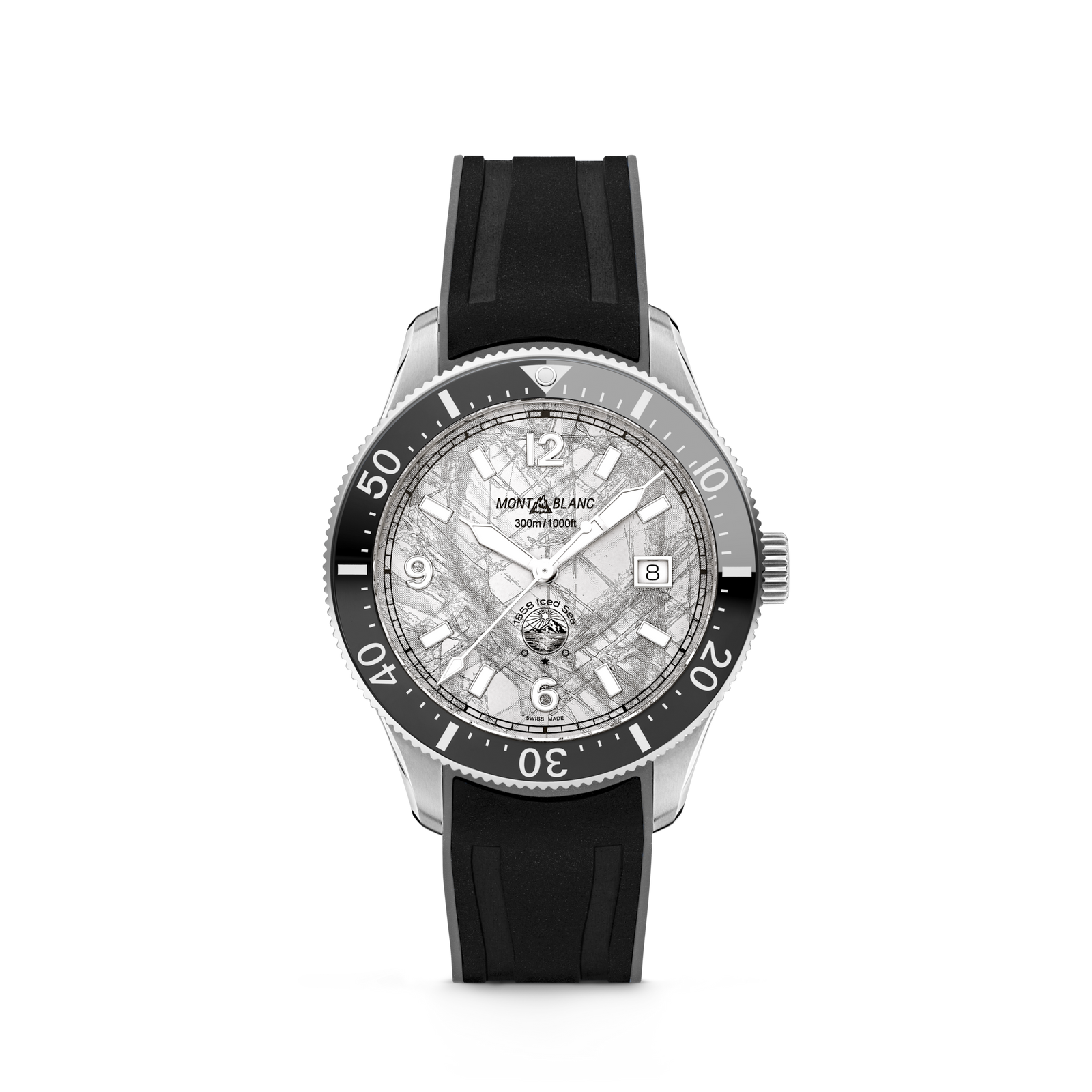 Montblanc 1858 Iced Sea Automatic Date