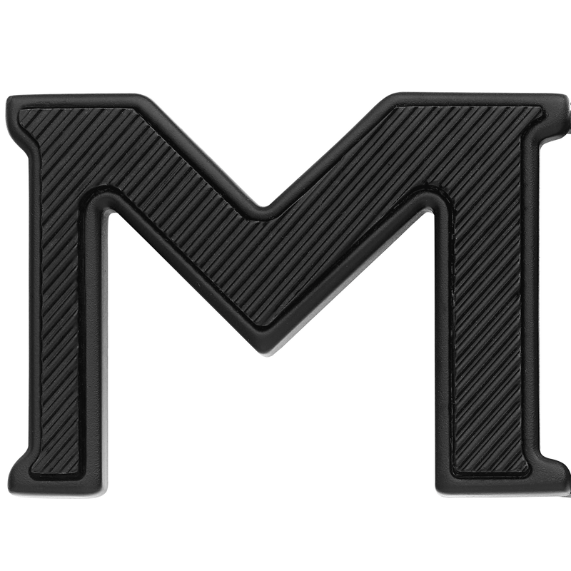 Montblanc, Gürtel, Extreme 3.0, Leder in Schwarz und Glattleder in Schwarz mit M-Schließe, 35 mm, Schwarz