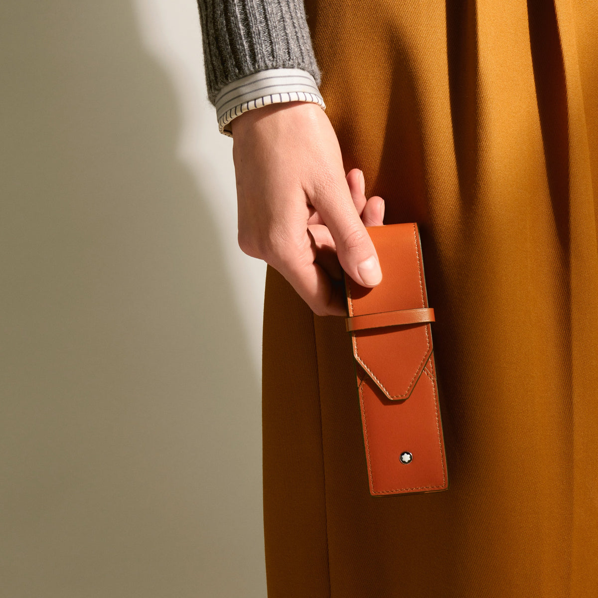 Montblanc, Meisterstück, Etui für 2 Schreibgeräte, Rust