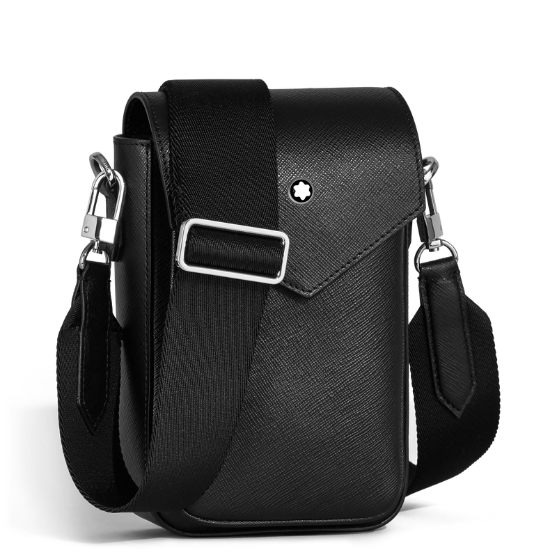 Montblanc, Sartorial, Messenger Bag in Hochformat, Schwarz