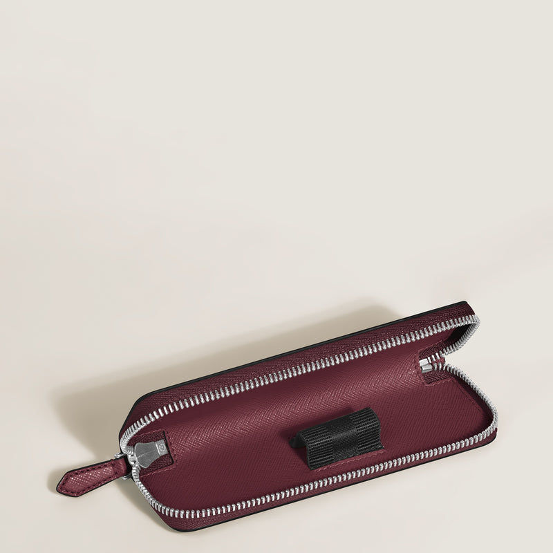 Montblanc, Sartorial, Etui für 1 Schreibgerät mit Reißverschluss, rot