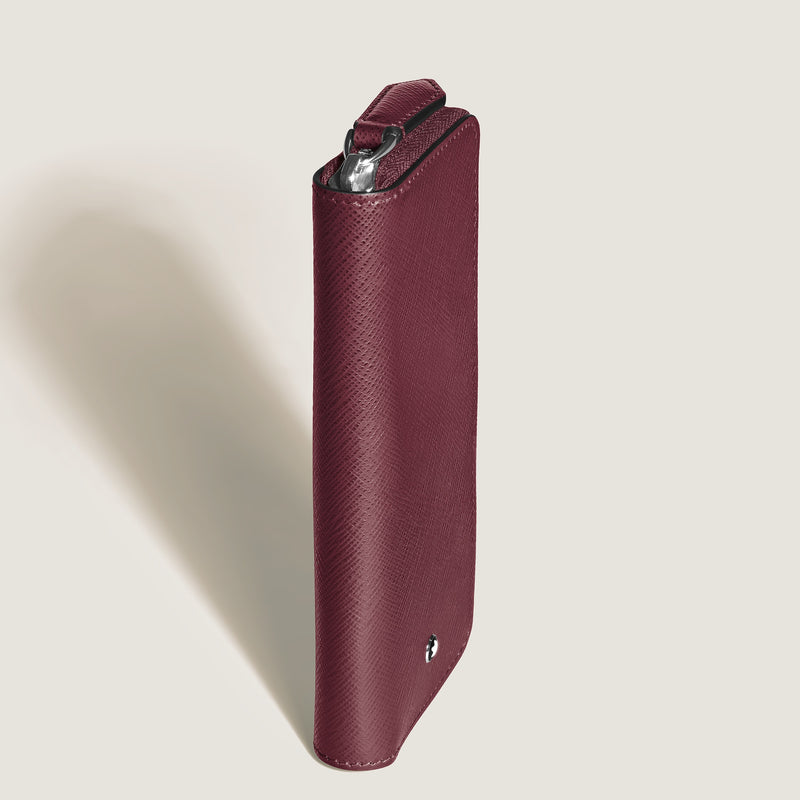 Montblanc, Sartorial, Etui für 2 Schreibgerät mit Reißverschluss, rot