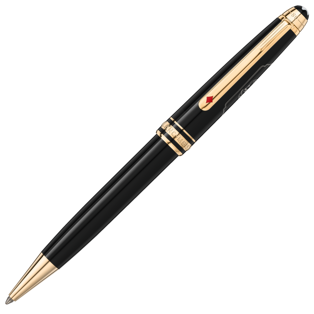Montblanc, Kugelschreiber, Meisterstück, Around the World in 80 Days, Classique, Anthrazit - Schreib und Stil