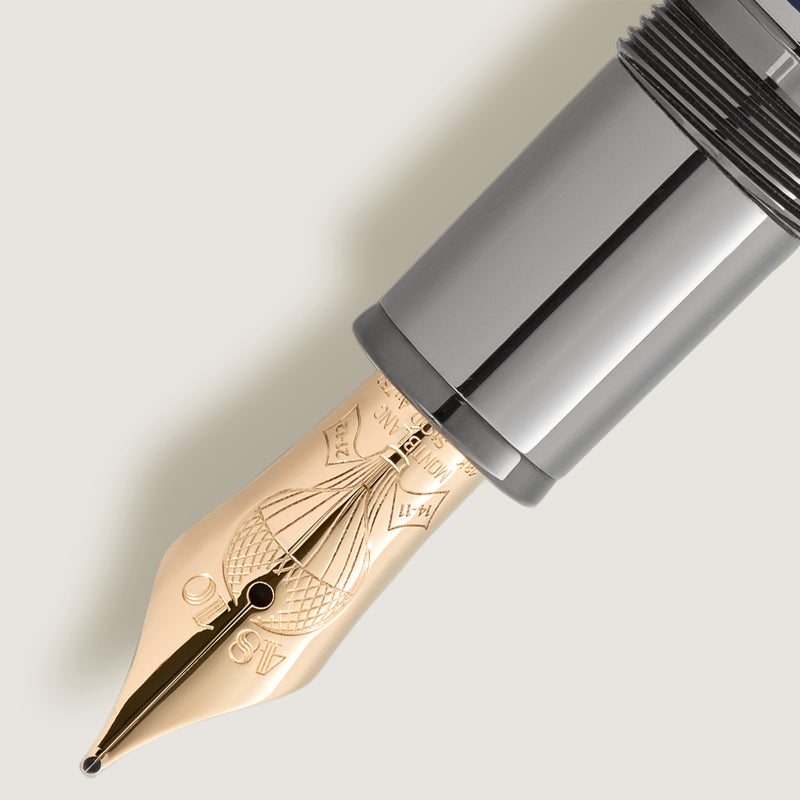 Montblanc, Füller, Meisterstück Around The World in 80 Days, Solitaire LeGrand, Dunkelblau