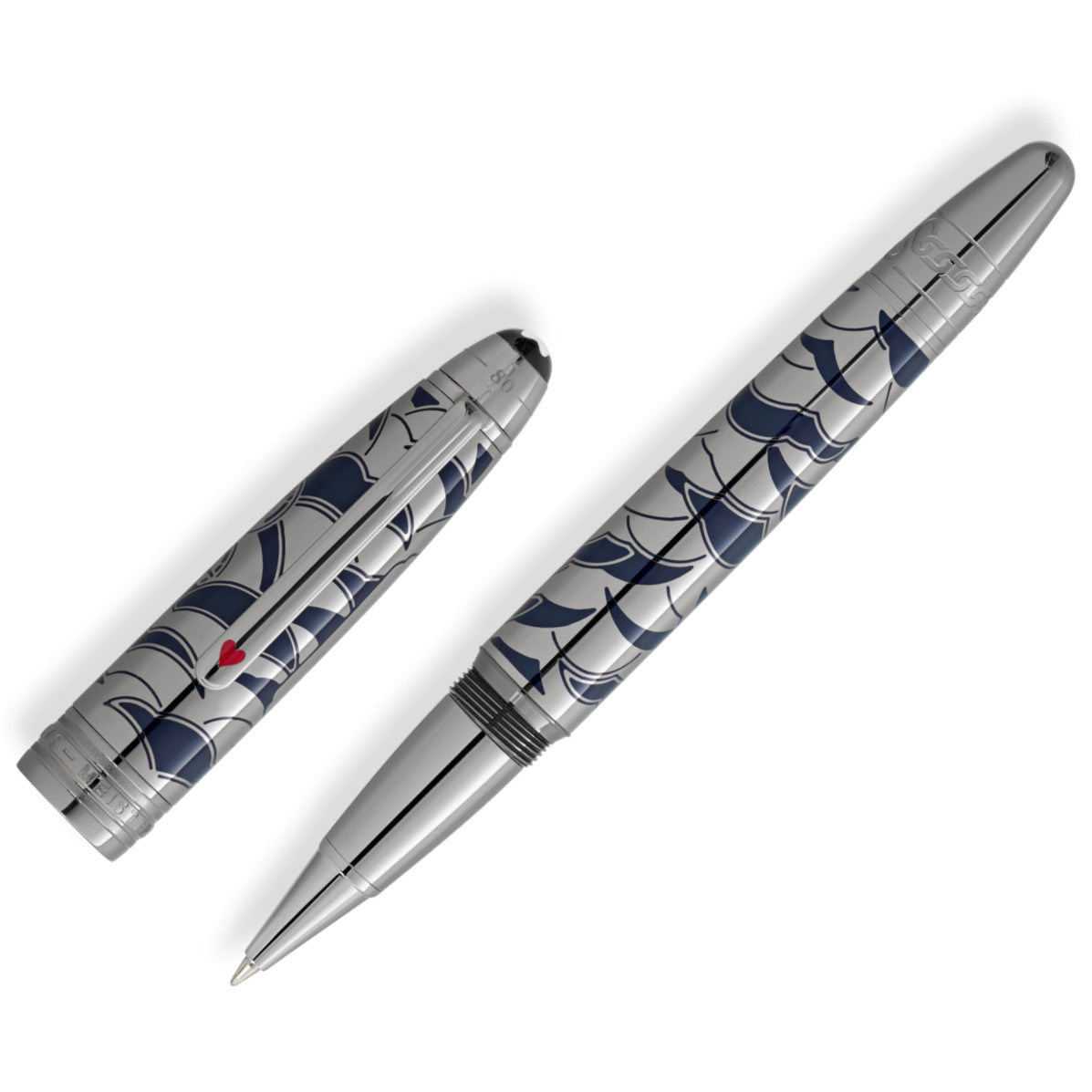 Montblanc, Rollerball, Meisterstück Around The World in 80 Days, Solitaire LeGrand, Dunkelblau - Schreib und Stil