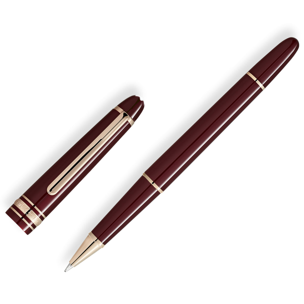 Montblanc, Rollerball, Meisterstück, Classique, Burgundy Red - Schreib und Stil