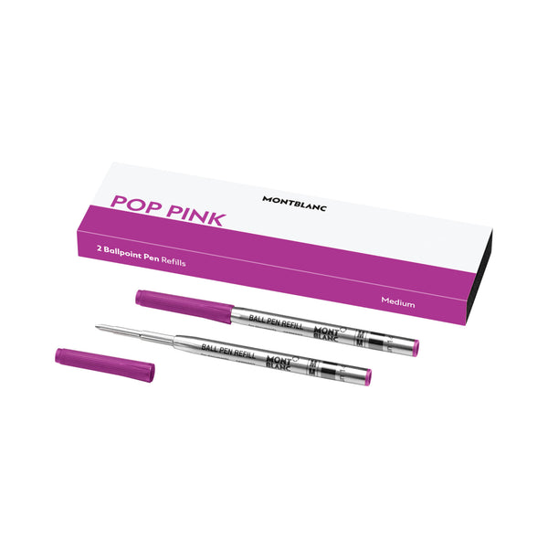 Montblanc, Kugelschreibermine, Pop Pink, Mittel, 2 Stk.