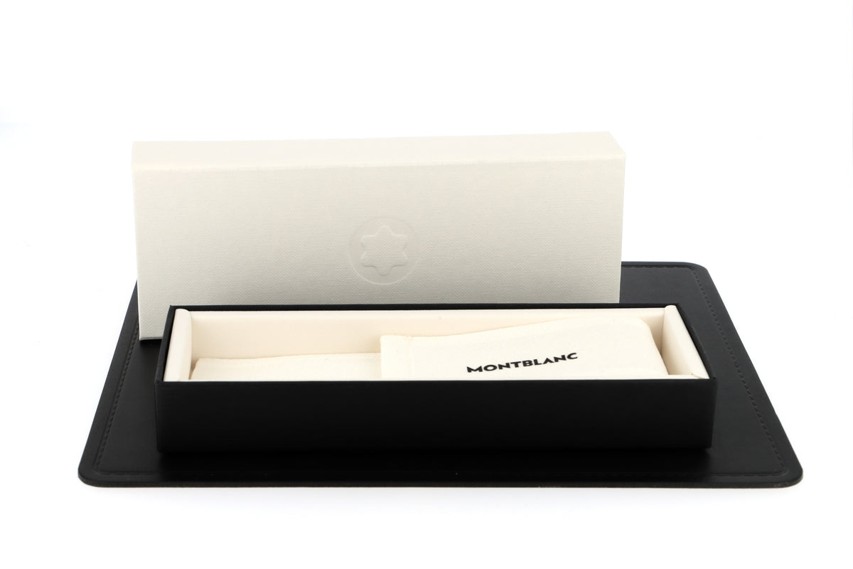 Montblanc, Kugelschreiber, Meisterstück, Platiniert, Midsize, Schwarz - Schreib und Stil