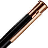 OttoHutt, Bleistift, design04, Glanz, Schwarz Roségold