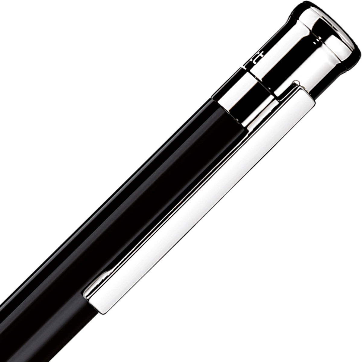 OttoHutt, Bleistift, design04, Glanz, Schwarz Platin - Schreib und Stil
