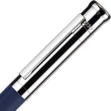 OttoHutt, Rollerball, design04, Glanz , Blau Platin - Schreib und Stil