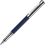 OttoHutt, Rollerball, design04, Glanz , Blau Platin - Schreib und Stil