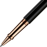 OttoHutt, Rollerball, design04, Glanz, Schwarz Roségold