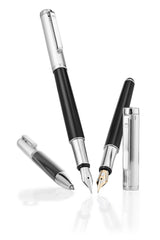 Waldmann, Füller, Liberty, Nadelstreifen, Schwarz