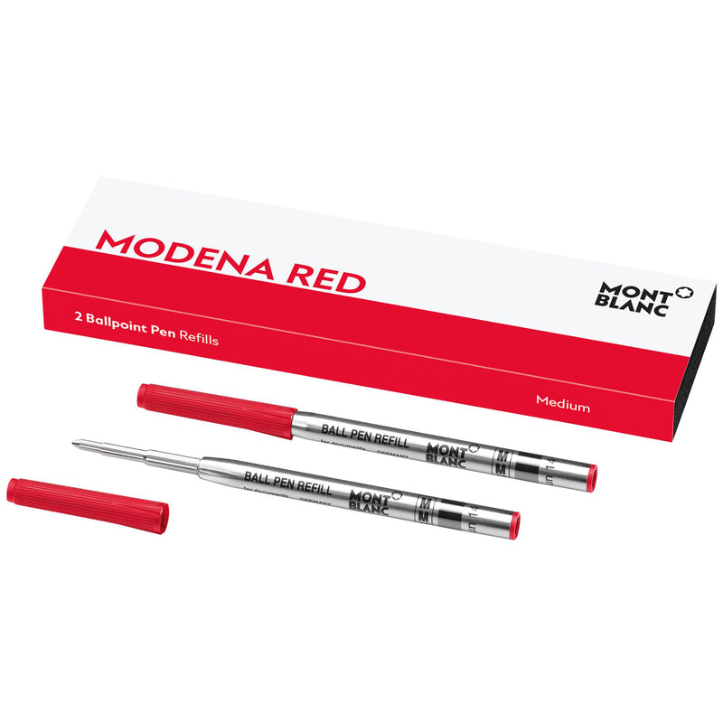 Montblanc, Kugelschreibermine, Modena Red, Mittel, 2 Stk.