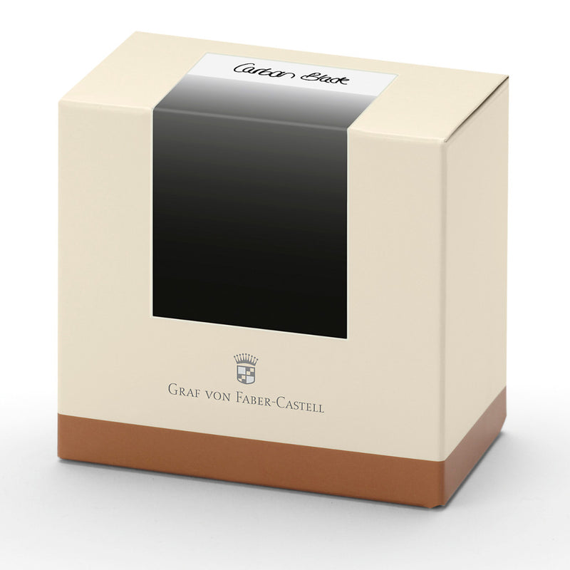 Graf von Faber-Castell, Tintenglas, Carbon Black, 75ml