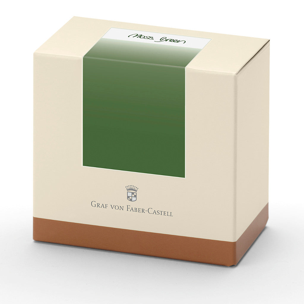 Graf von Faber-Castell, Tintenglas,   Moss Green, 75ml