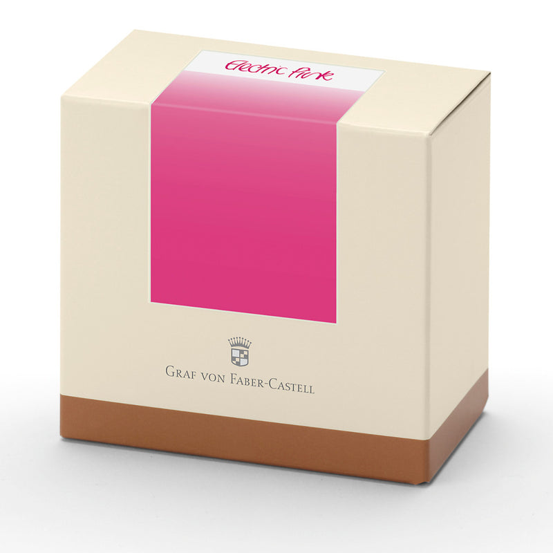 Graf von Faber-Castell, Tintenglas, Electric Pink, 75ml