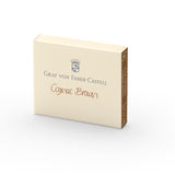 Graf von Faber-Castell, Tintenpatronen, Cognac Brown, 6 Stk.