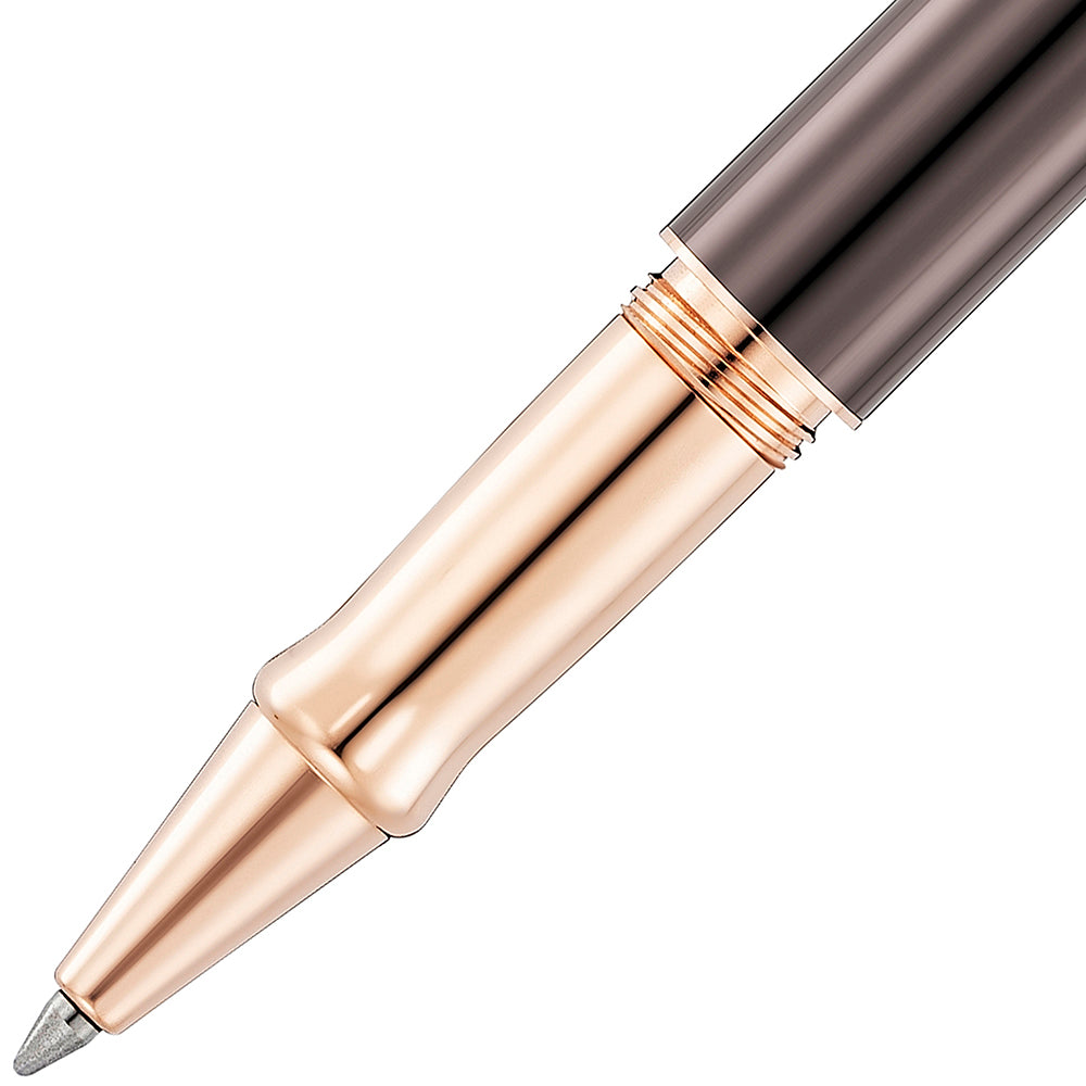 Waldmann, Tintenroller, Tuscany, Vela Design, Roségold PVD Schoko