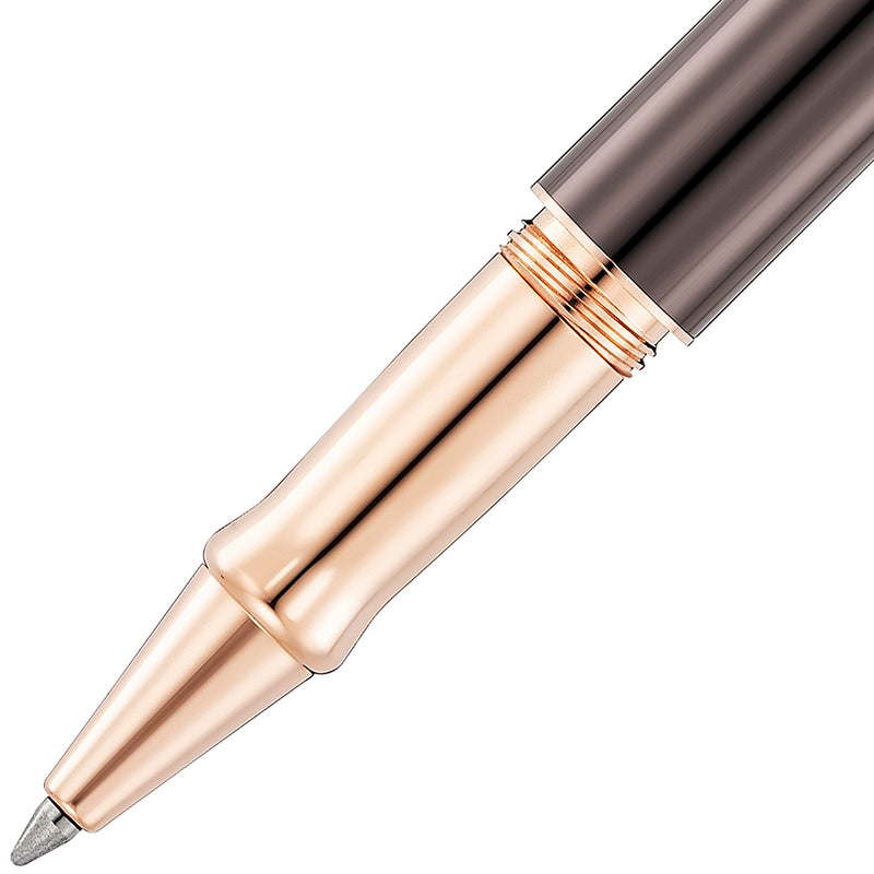Waldmann, Tintenroller, Tuscany, Vela Design, Roségold PVD Schoko