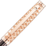 Waldmann, Tintenroller, Tuscany, Vela Design, Roségold PVD Schoko