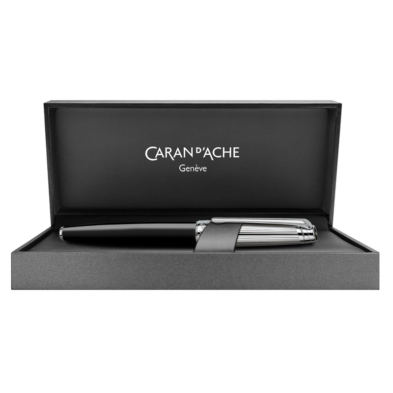 Caran d'Ache, Füller, Léman, Bicolor Schwarz - Schreib und Stil