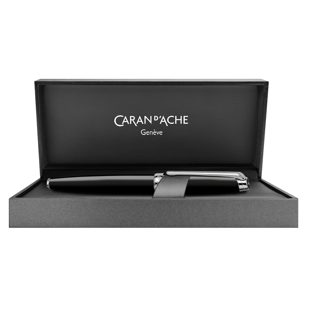 Caran d'Ache, Füller, Léman, Schwarz - Schreib und Stil