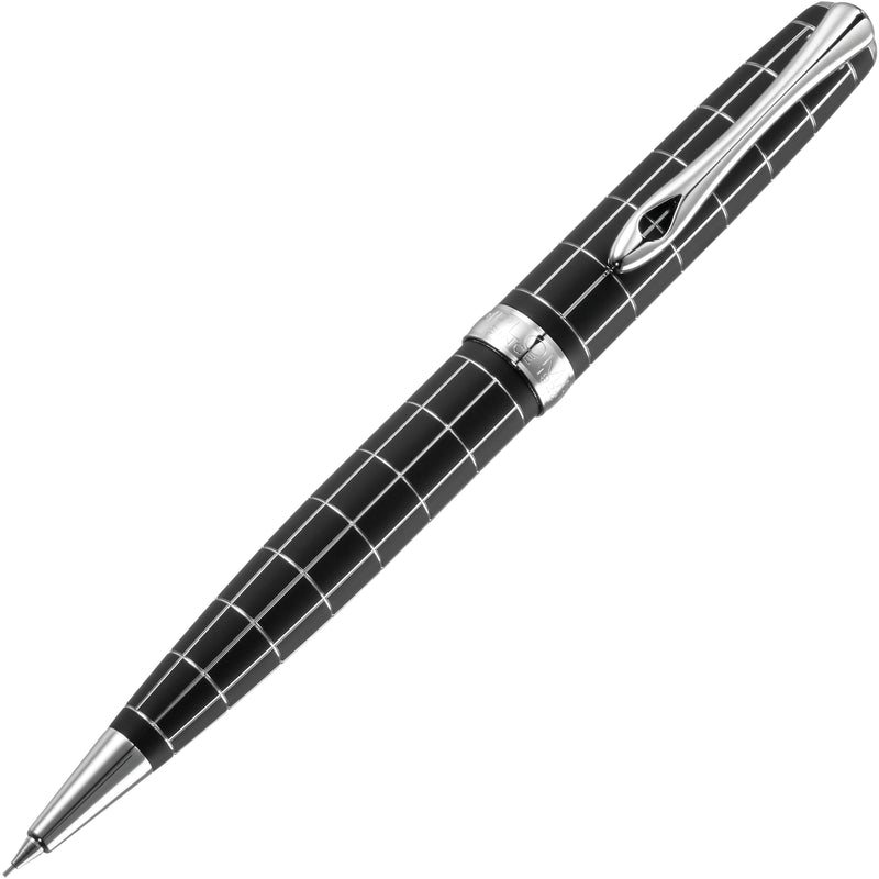Diplomat, Bleistift, Excellence A plus, Raute Guillochiert Lapis, Schwarz