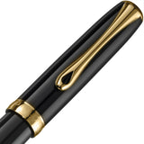 Diplomat, Füller Excellence A2, Gold, Lack Schwarz, Vergoldet