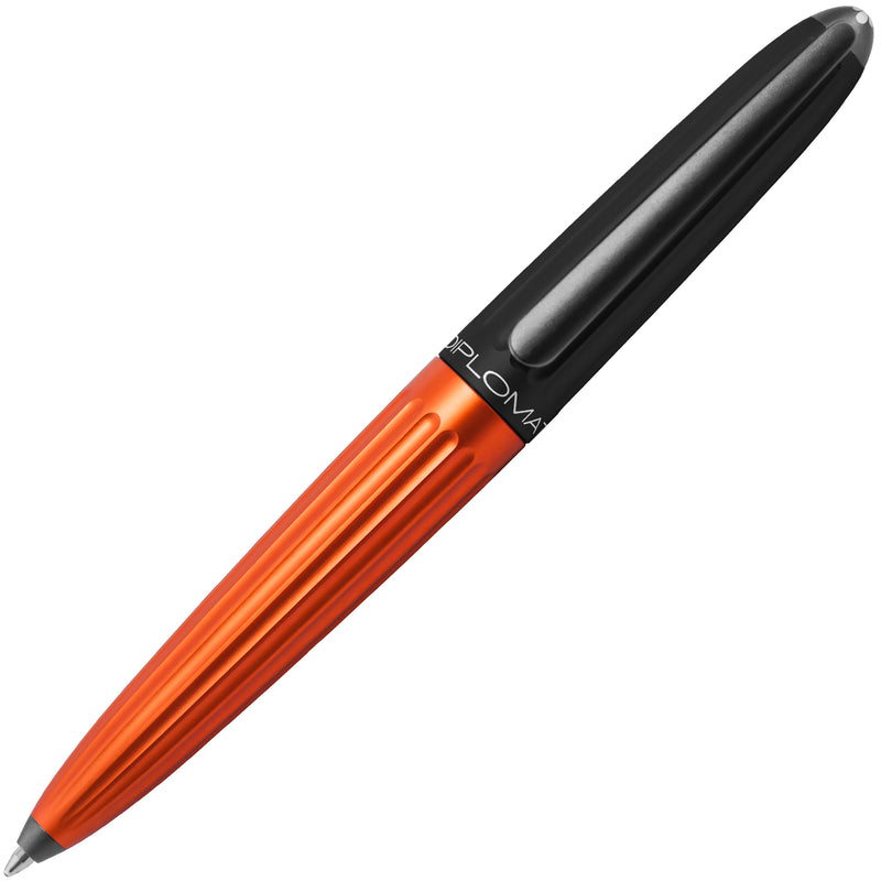 Diplomat, Kugelschreiber, Aero, Schwarz-Orange