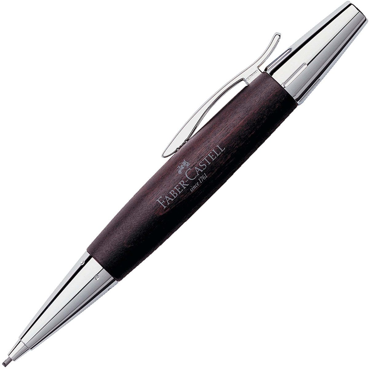 Faber-Castell, Bleistift, e-motion, Birnbaum, Dunkelbraun - Schreib und Stil