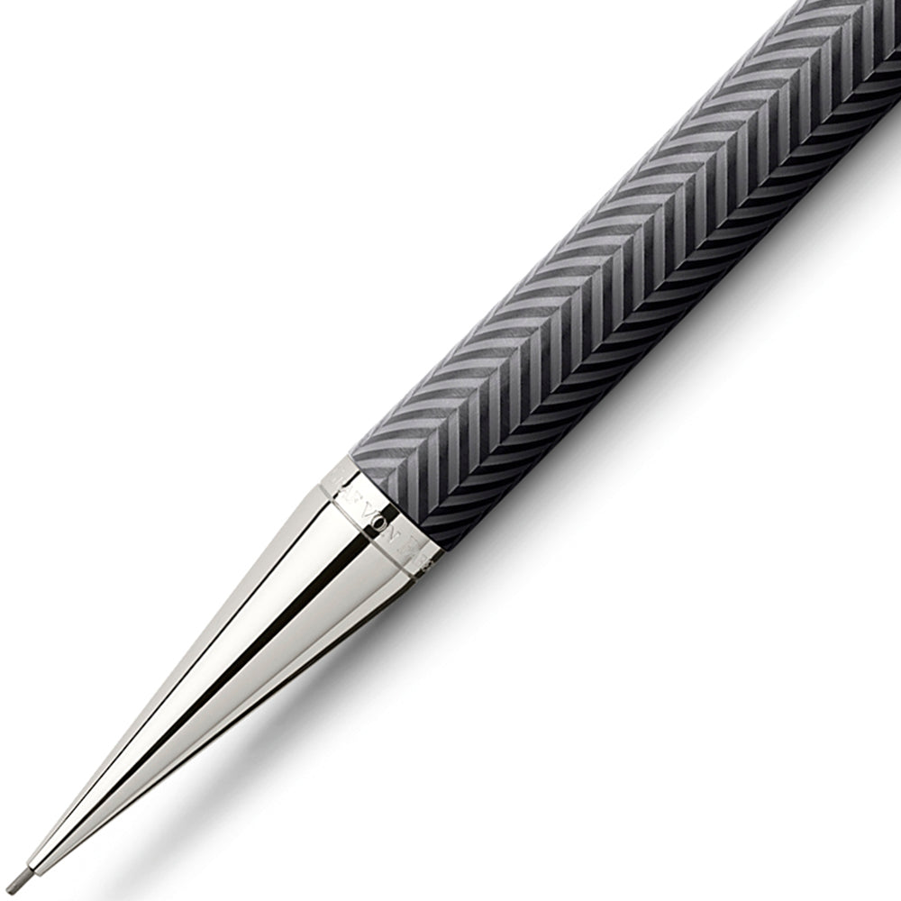Graf von Faber-Castell, Bleistift, Guilloche Ciselé, Anthrazit - Schreib und Stil
