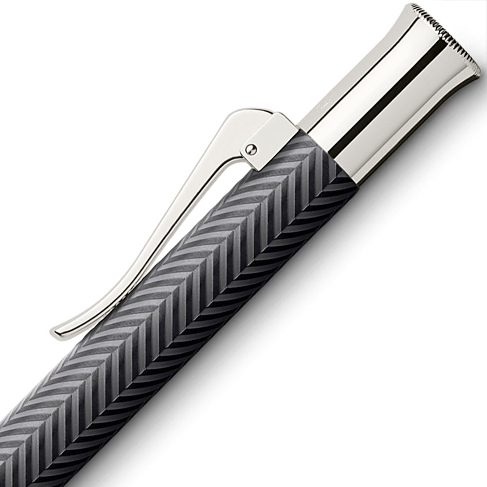 Graf von Faber-Castell, Bleistift, Guilloche Ciselé, Anthrazit - Schreib und Stil