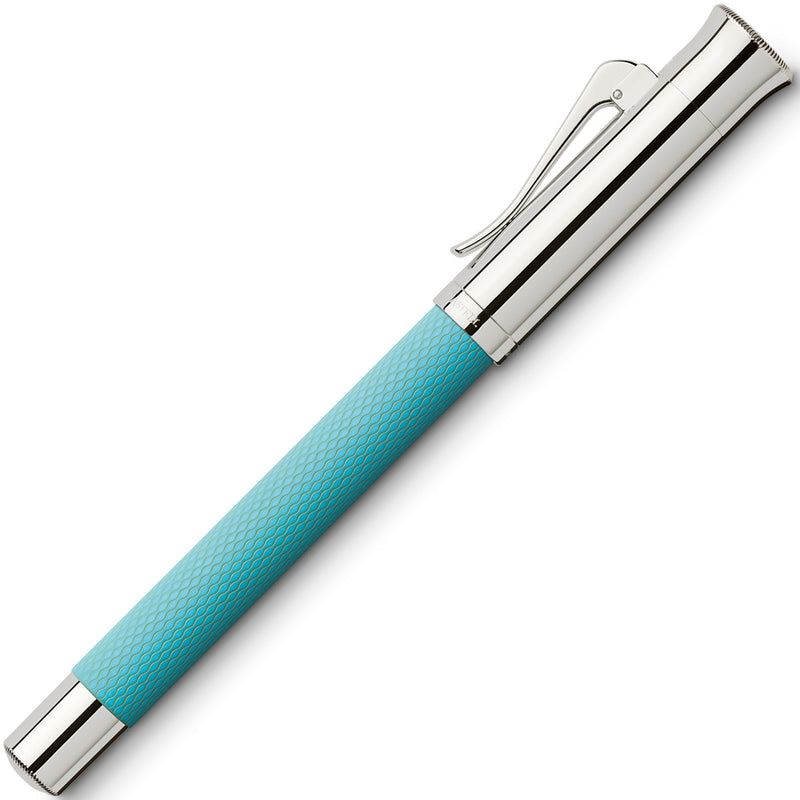 Graf von Faber-Castell, Füller, Guilloche, Turquoise - Schreib und Stil
