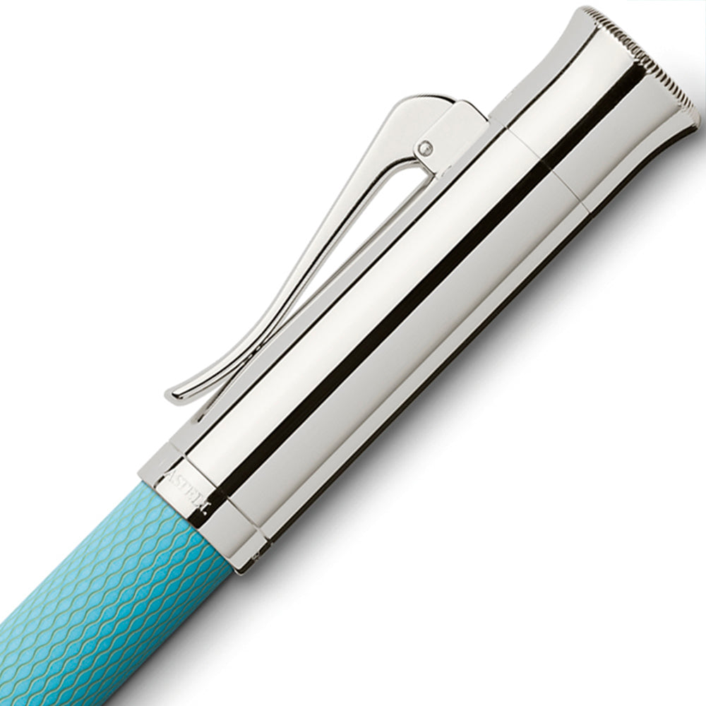 Graf von Faber-Castell, Füller, Guilloche, Turquoise - Schreib und Stil