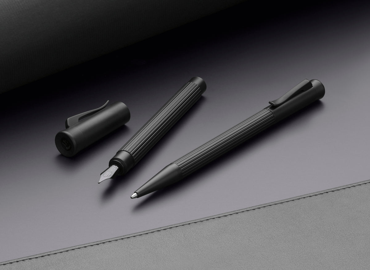 Graf von Faber-Castell, Füller, Tamitio, Black Edition - Schreib und Stil