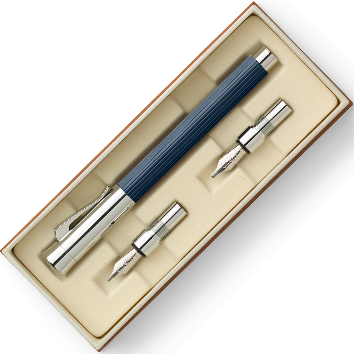 Graf von Faber-Castell, Füller, Tamitio, Kalligraphie Füller, Nachtblau - Schreib und Stil