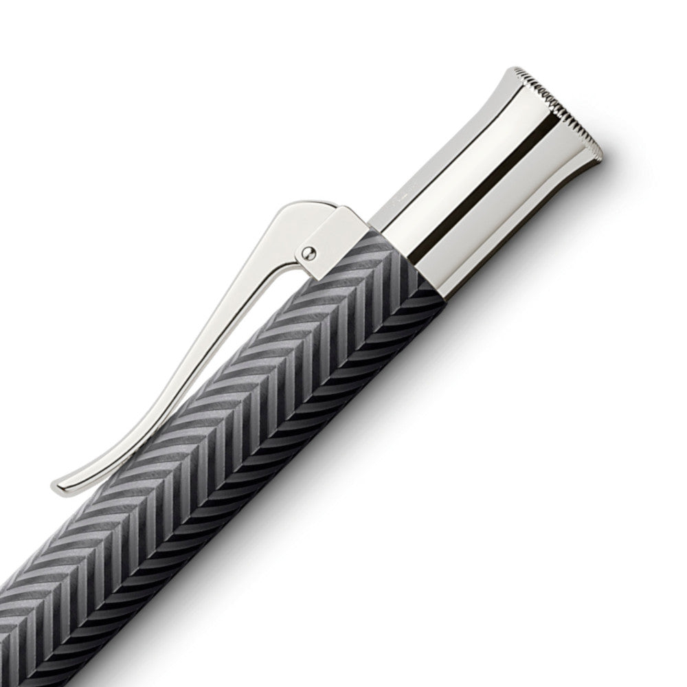 Graf von Faber-Castell, Kugelschreiber, Guilloche Ciselé, Anthrazit - Schreib und Stil