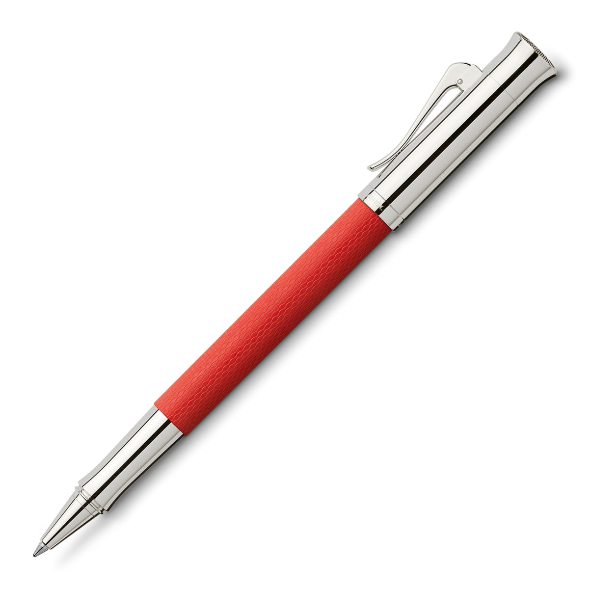 Graf von Faber-Castell, Rollerball, Guilloche, India Red