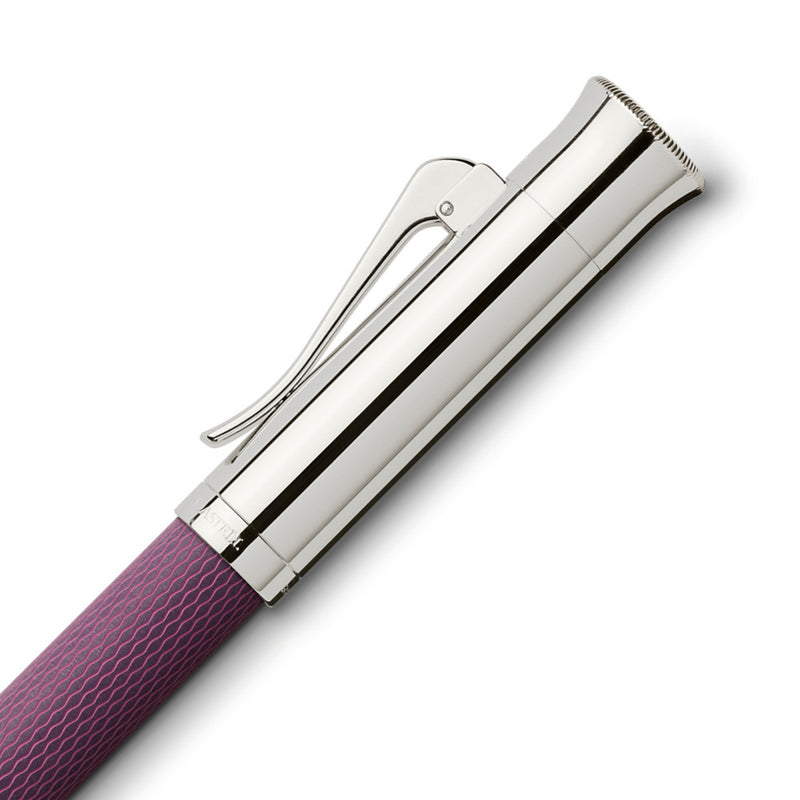 Graf von Faber-Castell, Tintenroller, Guilloche, Violet Blue