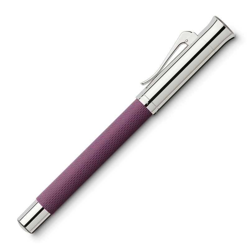 Graf von Faber-Castell, Tintenroller, Guilloche, Violet Blue