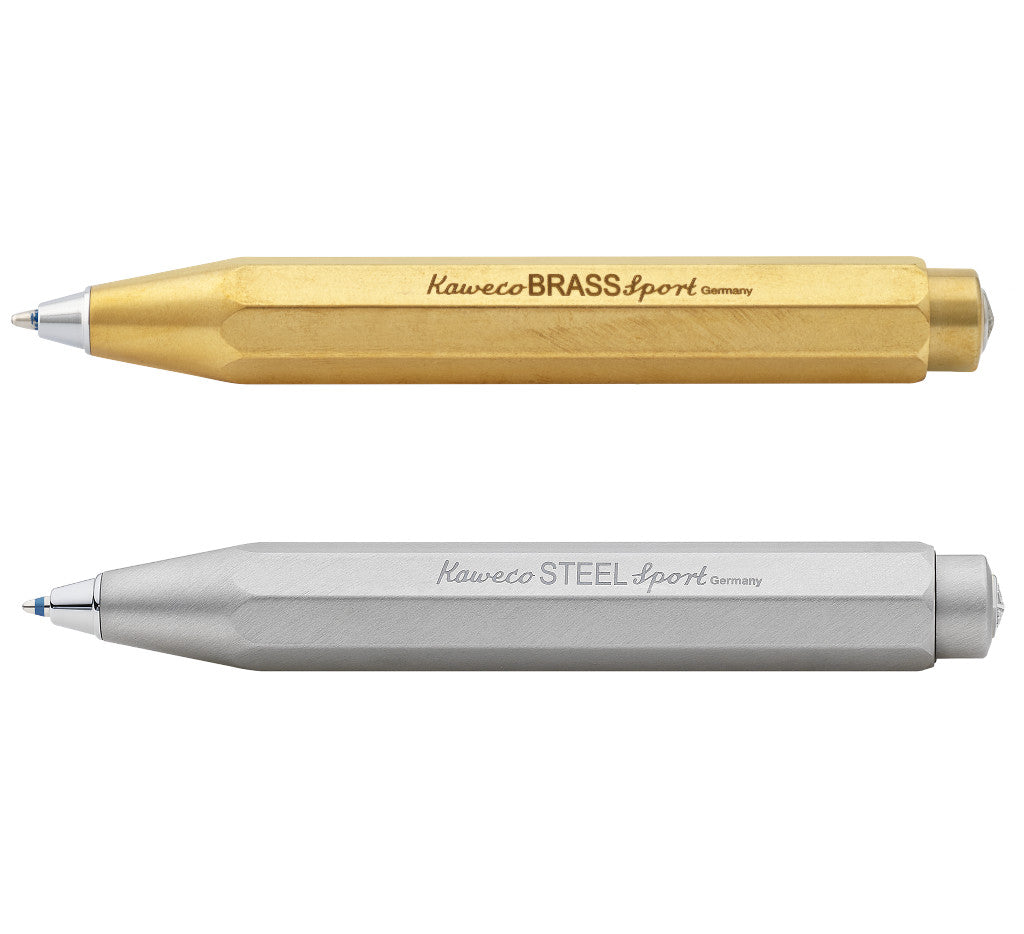 Kaweco, Kugelschreiber, STEEL Sport, Edelstahl