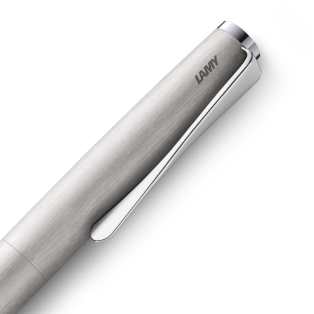 Lamy, Kugelschreiber, Studio, Edelstahl, Silber - Schreib und Stil