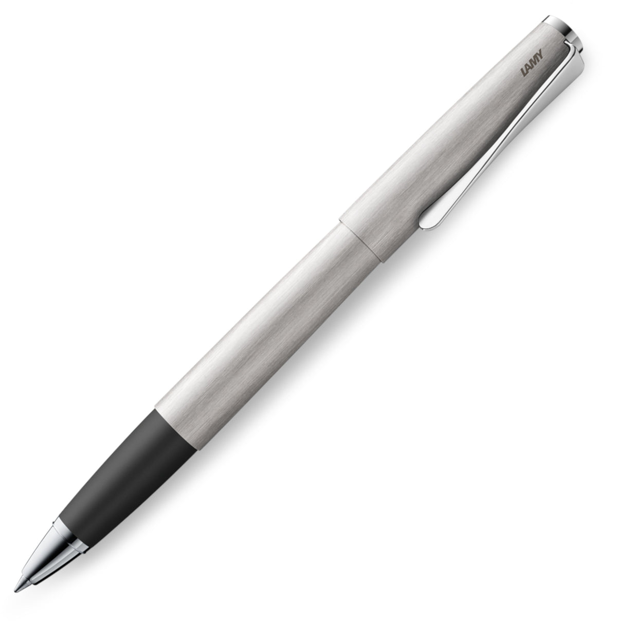 Lamy, Rollerball, Studio, Edelstahl, Silber - Schreib und Stil